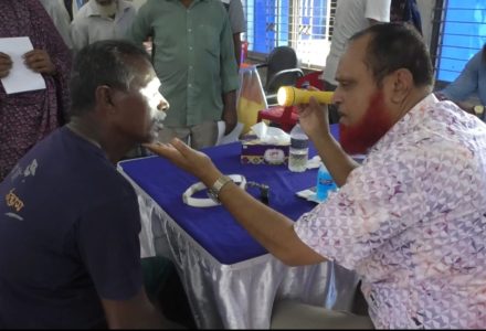 নগরীতে কাউন্সিলর প্রার্থী আল আমিনের উদ্যোগে বিনামূল্যে চিকিৎসা ক্যাম্প